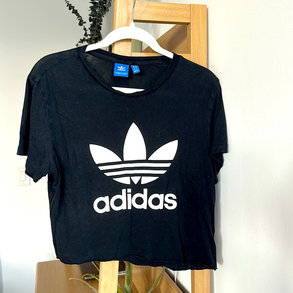 Adidas cropped tee